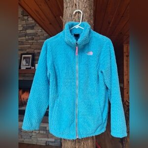 The North Face Blue Fleece Jacket XL 18